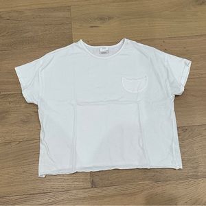 White Zara shirt